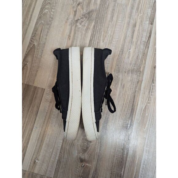 Cariuma Sneakers Unisex Wo 7/Mens 5.5 Black Canvas OCA Low Top Lace-Up Classic - Picture 3 of 9